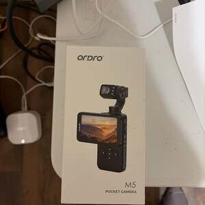 ORDRO M5 5K Pocket Gimbal Camera with 3-Axis Stabilization and Night Vision